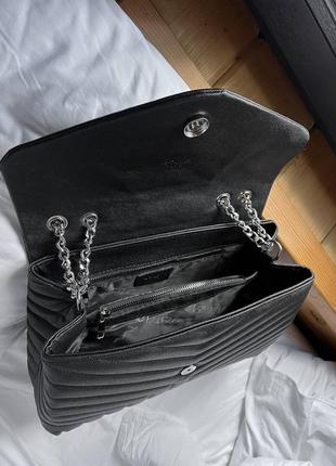 Жіноча брендова сумка yves saint laurent ів сен лоран, сумка на плече, крос-боді, сумка стьобана8 фото