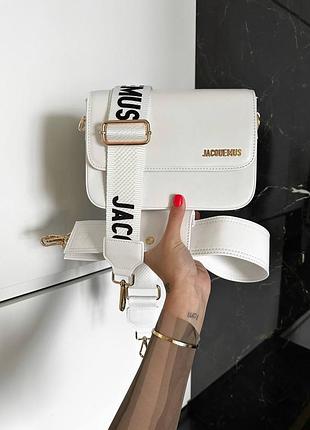 Женская брендовая сумка jacquemus кросс боди, женские сумки, стильные сумки, cross body
