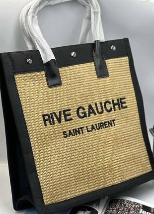 Женская сумка yves saint laurent, сумка ив сен лоран, брендовая сумка, модная сумка, вместительная сумка1 фото
