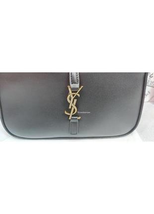 Женская кожаная сумка yves saint laurent ив сент лоран, сумки кожаные, сумка с одной ручкой8 фото