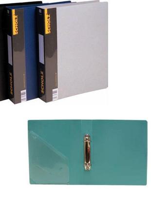 Папка на 2 кільця a5 "scholz" 2,5см 5068 в асортименті, шт