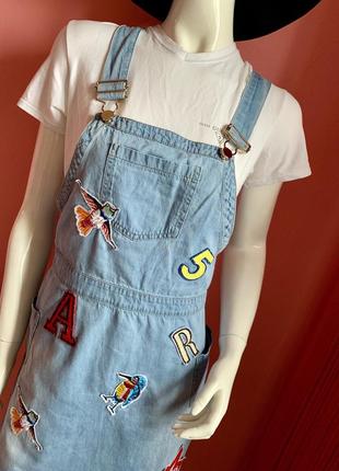 Сарафан джинсовый 4