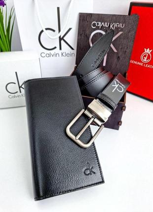 Кожаный ремень calvin klein келвин кляйн 3,5 см, ремни с логотипом, брендовые ремни5 фото