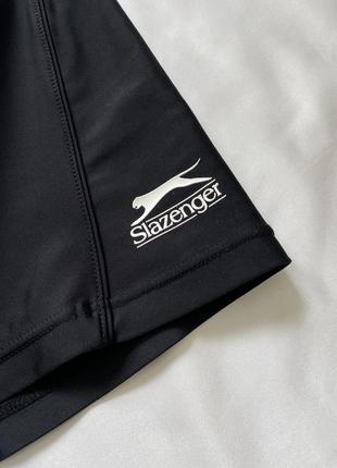 Женские велосипедки slazenger, черные шорты slazenger3 фото