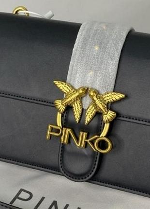 Жіноча сумка pinko пінко велика, клатч, брендова сумка, сумки крос-боді, сумка з логотипом