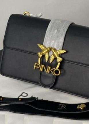 Женская сумка pinko пинко большая, клатч, брендовая сумка, сумки кросс боди, сумка с логотипом3 фото