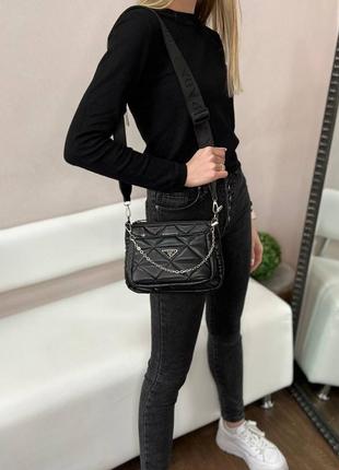 Женская сумка prada прада, брендовые женские сумки, сумка прада