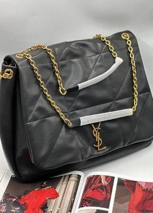 Женская сумка yves saint laurent, сумка ив сен лоран, брендовая сумка, сумки кожа, кросс боди, лоран1 фото