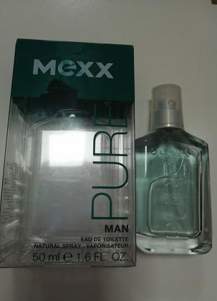 Mexx pure for men від mexx 50 мл, рідкість