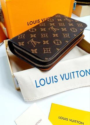 Гаманець брендовий у стилі louis vuitton zippy4 фото