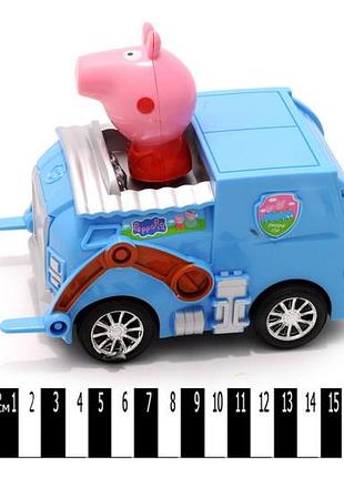 Машина  інерц. з героєм мультф. "поросятко" xz-374a р.15х9,5х13 см., шт