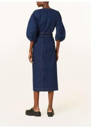 Стильное джинсовое платье рубашка на пуговицах от h&amp;m