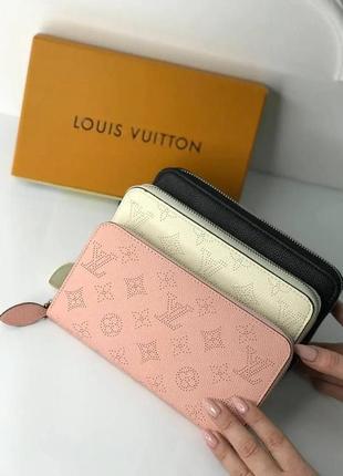 Женский кожаный кошелек louis vuitton луи виттон на молнии, кошельки кожаные женские, брендовые кошельки, 1066