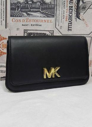 Жіноча сумка michael kors майкл корс чорна, клатч, крос боді, № 27, брендові сумки