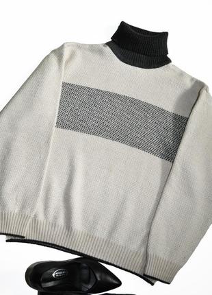 Шерстяной свитер оверсайз mode monte carlo