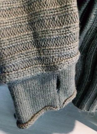 Вязаная куртка/кофта, шерсть+, от bench, l/m 4