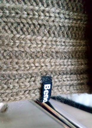 Вязаная куртка/кофта, шерсть+, от bench, l/m 7