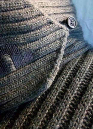 Вязаная куртка/кофта, шерсть+, от bench, l/m 8