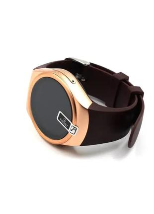 Годинник smart watch kingwear kw18 золоті4 фото