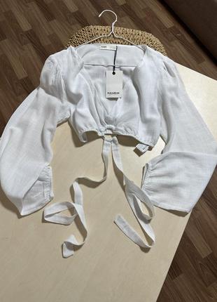 Новая котоновая блуза1 фото