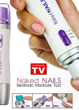 Прибор для полировки и шлифовки ногтей naked nails4 фото