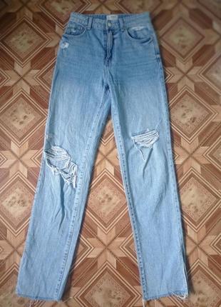 Акція! подарунок! джинси 👖 сині р.34
