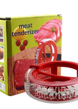 Інструмент для відбивання м'яса молоток розпушувач meat tenderizer7 фото