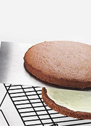Підставка лопатка шпатель для торта піци з неіржавкої сталі5 фото
