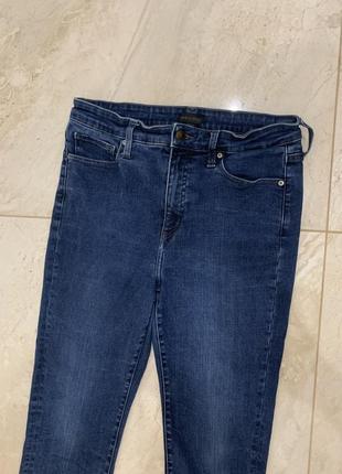 Джинсы женские uniqlo синие классические брюки2 фото