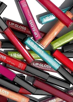Блиск для губ, не липкий, "ультрапоживний". avon ultra colour lip gloss 7 мл, відтінки на вибір