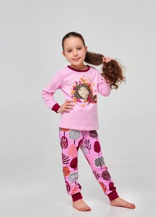 Пижама для девочки smil 104531 розовый1 фото