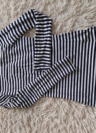 Реглан в полоску
