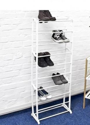 Органайзер полиця для взуття на 30 пар, 10 полиць amazing shoe rack4 фото