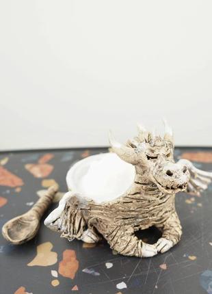 Сільничка у вигляді дракона 2024 декор кухня