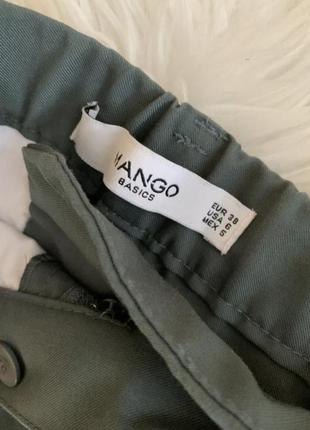 Укороченные брюки mango2 фото