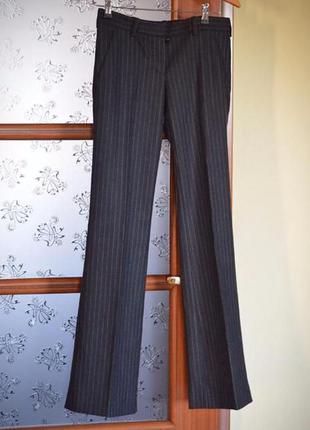 Супер плотные шерстяные брюки balmain!1 фото