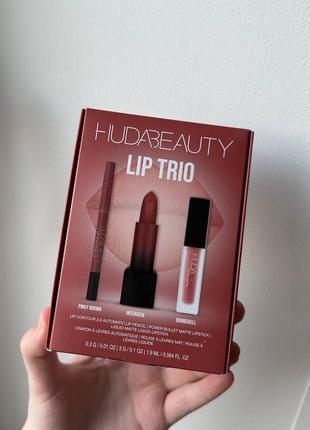 Набор для губ huda beauty bombshell5 фото