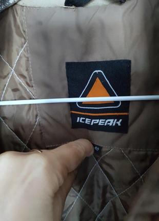 Брендова тепла куртка icepeak6 фото