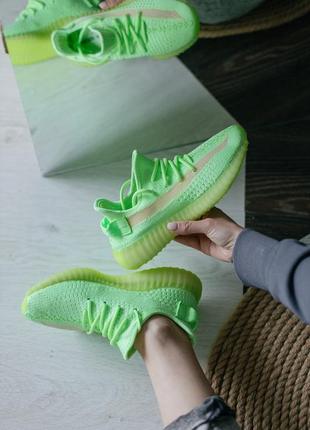 Жіночі кросівки / женские кроссовки adidas yeezy boost 350 glow in dark