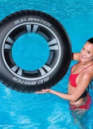 Надувной круг bestway 36016 "шина" (91 см) от 10 лет