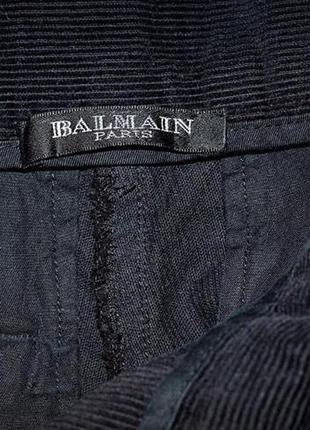 Вельветовые брюки balmain (франция)3 фото