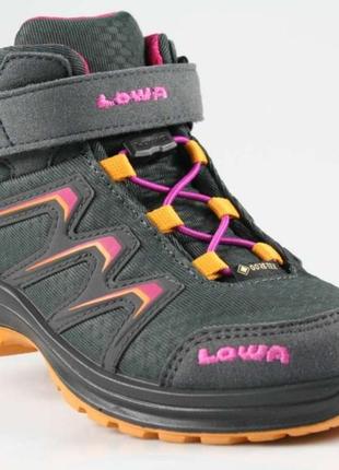 21 см. ботинки lowa maddox gtx® mid junior(оригинал).