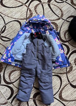 Зимняя детская куртка с брюками2 фото