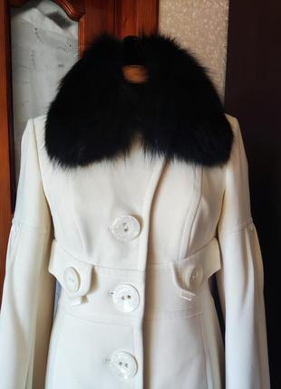 Пальто кашемировое женское, утепленное.3 фото