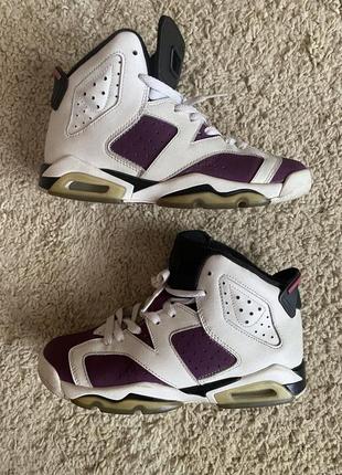 Nike air jordan 6 retro grape, оригінал