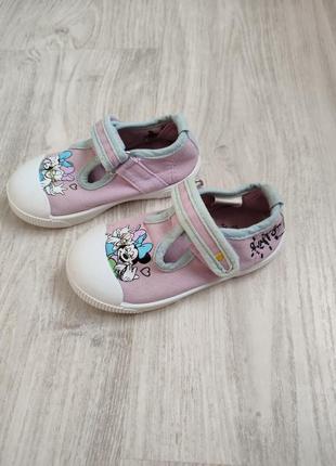 Тапочки на дівчинку в садочок george 22 розмір