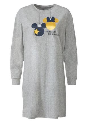 Ночная рубашка платье для дома esmara mickey mouse s, m, l германия1 фото