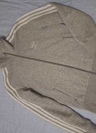 Adidas кофта, куртка на флисе оригинал4 фото