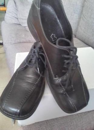 Кожаные демисезонные туфли s.oliver, 40 размер(26,5 см)3 фото
