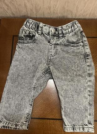 Дитячі джинси zara, 80 см, 9-12 міс